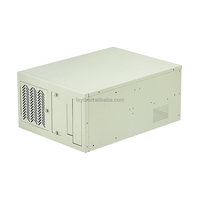 Châssis mural 7 emplacements pour montage en rack, compatible avec carte mère ATX standard, alimentation ATX 1U, 4 disques durs 3,5 pouces, 2 SSD 2,5 pouces, baie 5,25 pouces avec ventilateur