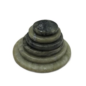 Jade <b>Round</b> Therapy Discs 50mm 40mm 33mm 30mm 25mm 20mm For Lumbar Support Seat <b>Cushions</b> Sauna Use - Product Image 4