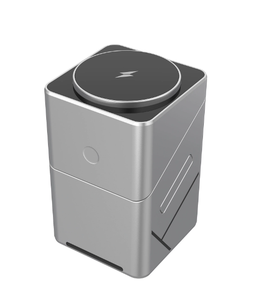 Chargeur sans fil magnétique pliable 3 en 1 personnalisable 15W, support de charge de téléphone pop-up pour iPhone, Apple Watch et AirPods - Product Image 4