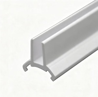 Bande de fixation pour panneau PVC, bande à rainures pour panneau plastique, profil de serrage pour fixation de panneaux