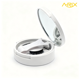 Kit de Pestañas Magnéticas de Visón Sintético Hechas a Mano, Portátiles, Sin Pegamento, Reutilizables, con Aplicador, Ligeras, Aspecto Esponjoso, 3 Segundos - Product Image 4