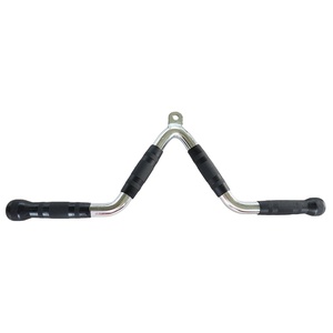 Définir l'équipement de FITNESS, accessoire d'entraînement multifonctionnel, <span class=keywords><strong>barre</strong></span> polyvalente en forme de V pour <span class=keywords><strong>Biceps</strong></span> Triceps <span class=keywords><strong>avec</strong></span> poignées rondes en TPR - Product Image 1