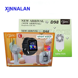 Montre de sport best-seller, ventilateurs portables, écouteurs TWS, kit cadeau premium <span class=keywords><strong>7</strong></span>-en-1 D96 Plus, montre intelligente avec ventilateur - Product Image 2