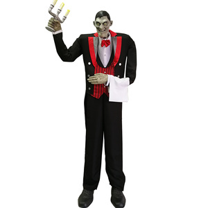 Décoration d'Halloween, nouveau <span class=keywords><strong>clown</strong></span> électrique d'horreur, <span class=keywords><strong>bar</strong></span>, maison hantée, pièce secrète, accessoires de décoration, attrape-enfants, <span class=keywords><strong>clown</strong></span> avec éclairage LED - Product Image 6