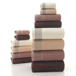 Luxury Bath 100% Pure Cotton Soft Super Absorbent <b>Towel</b> Adult Woven Rectangular Set - Product Image 3