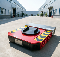 Chariot électrique industriel télécommandé de 60 tonnes 120A, autonomie de 5 heures, avec mouvement flexible pour installations minières