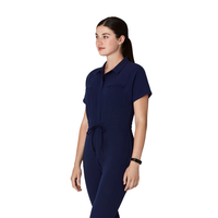Vêtements de travail d'infirmière une pièce personnalisés uniformes de gommage d'allaitement athlétique d'origine d'usine Jersey Spandex Joggers pour hôpital médical
