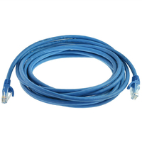 Cable de conexión Cat5e UTP de alta calidad 100Mhz PVC LSZH Cable de red Cable de conexión de comunicación de cobre con precio competitivo