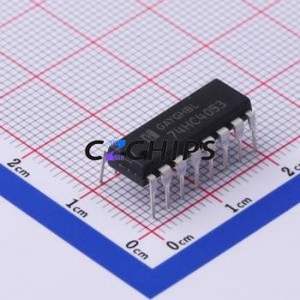 Original y nuevo 74HC4053N DIP-16 circuito integrado IC Chip interruptor de señal/códec/multiplexor - Product Image 1