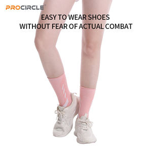 AS-H2114 बास्केटबॉल वॉलीबॉल खेल लोचदार बुना हुआ टखने का ब्रेस, सुरक्षात्मक संपीड़न समर्थन के साथ हरे टखने के ब्रेस - Product Image 3