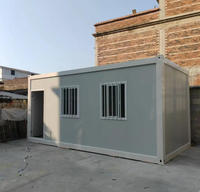 Casa Contenedor Modular de Ensamblaje Rápido con Estructura de Acero y Paneles Sándwich para Instalación Rápida en Sitio