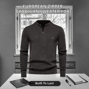 Pull-over en laine et viscose pour homme, taille européenne, automne-hiver, nouveau, anti-boulochage, couleur unie, vêtements de qualité - Product Image 2