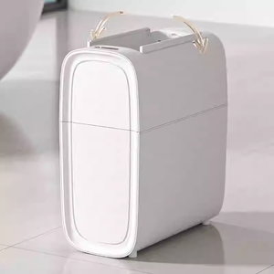Nuevo Bote de <span class=keywords><strong>Basura</strong></span> Inteligente Electrónico de Plástico de 12L con Doble <span class=keywords><strong>Puerta</strong></span> y Sensor, para Uso en Cocina y Hogar, con <span class=keywords><strong>Apertura</strong></span> <span class=keywords><strong>Automática</strong></span> de la Tapa - Product Image 3