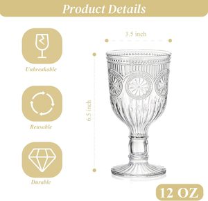 Verres <span class=keywords><strong>à</strong></span> <span class=keywords><strong>vin</strong></span> de mariage réutilisables écologiques BST 12oz 380ml gobelet en plastique de style européen coloré créatif personnalisé pour la fête - Product Image 3