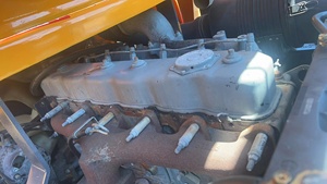 <b>Used</b> Diesel Forklift TCM FD100 10Ton Two/Three Stage Mast 1220x125x50 Dimensions Construction Equipment - Product Image 5