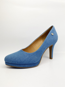 Los zapatos de punta estrecha de tacón alto de diseñador de verano <span class=keywords><strong>para</strong></span> mujer más vendidos, plataforma superior sin cordones de mezclilla, cómodos <span class=keywords><strong>para</strong></span> primavera y otoño - Product Image 2