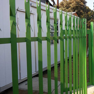 Telecom <span class=keywords><strong>Tower</strong></span> Yard Spear Top Ornamental Steel Security <span class=keywords><strong>Devils</strong></span> Fork Palisade Fence - Product Image 6
