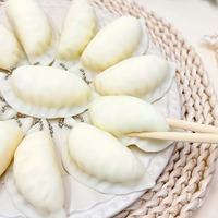 Jouets Squishy Simulés en Forme de Ravioli Mignons, Balle Anti-Stress à Remontée Lente, Jouet Sensoriel à Presser pour Adultes, Enfants et Récompenses Scolaires