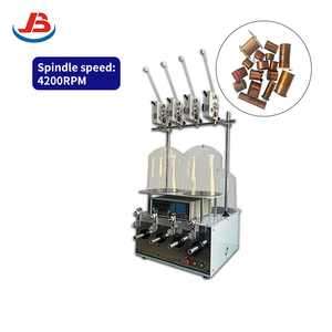 เครื่องพันขดลวดทองแดงแบบสี่แกน PLC ขนาด 0.02 มม.-1.0 มม. ใช้งานง่าย สำหรับทำแกนหม้อแปลงไฟฟ้า มอเตอร์ 20KVA - Product Image 2
