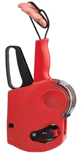 Etiquetadora de Precios para Supermercado MX-6600 Roja, Ligera, de ABS, Etiquetadora Manual de Dos Líneas con Impresión de 6-8 Dígitos - Product Image 3