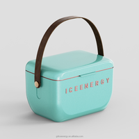 ICE TRIP 48 heures Keep Cool Blue Glacière en plastique PP pour contact alimentaire pour fruits et boissons
