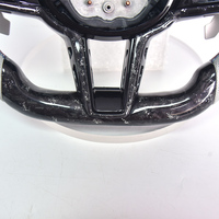 Volant en fibre de carbone forgée CS modifié pour BMW M5 2021, assemblage en cuir suédé perforé, personnalisation sur mesure