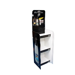 ขาตั้งแสดงสินค้าแบบพับได้ พิมพ์ลายตามสั่ง สำหรับสินค้าประเภท Pop Products ทำจากกระดาษแข็งรีไซเคิล ใช้สำหรับวางบนพื้น เหมาะสำหรับร้านค้าปลีกขนม - Product Image 2