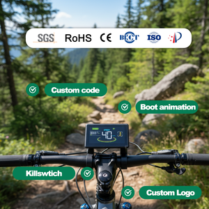 H6C <span class=keywords><strong>Compteur</strong></span> numérique de vélo, chronomètre et <span class=keywords><strong>compteur</strong></span> de vitesse <span class=keywords><strong>pour</strong></span> vélo électrique et vélo, odomètre électronique de type intelligent - Product Image 1
