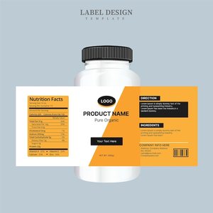 Tùy Chỉnh Chất Kết Dính Bổ Sung Nhãn Chai Nhãn Dán Nhà Sản Xuất Cao Tack Smudge Bằng Chứng Nhãn Cho Vitamin Chai - Product Image 4