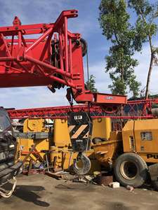 SANY STC250 25Ton utilisé grue sur chenilles 2021 modèle PLC contrôlé boîte de vitesses moteur pompe moteur Chine vente - Product Image 3