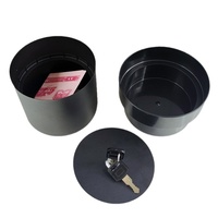 Meilleures ventes : Mini coffre-fort en fer verrouillable avec mot de passe, design moderne et simple, pour rangement de pots de fleurs et dissimulation d'argent