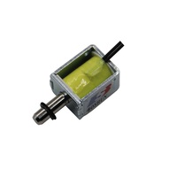Actionneur solénoïde micro-poussoir/extracteur à cadre ouvert personnalisé DC12V/24V/36V pour serrures intelligentes, distributeurs automatiques et projets d'automatisation DIY