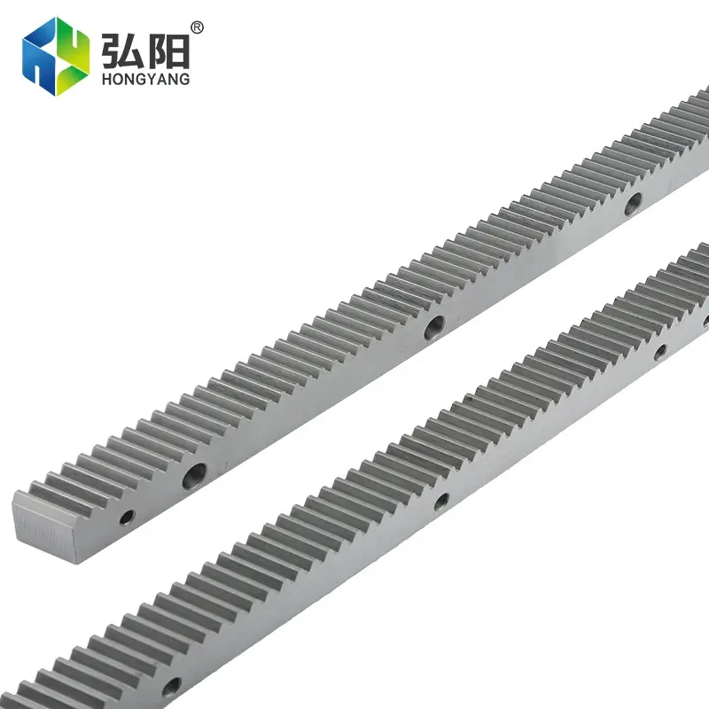 HYCNC 1.25m Length 1400mm 671mm Gear Rack Precision Cnc Zipper Straight Teeth Toothed For Engraving Machine Spur
