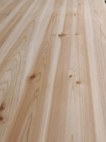 Panneau en bois massif de cèdre chinois aromatique et de sapin chinois, assemblé par joint de doigt et collé sur le côté, pour mur et plafond de sauna