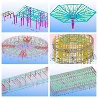 Proyecto de Estadio con Estructura de Acero, Domo Deportivo, Materiales de Construcción de Estructuras Metálicas