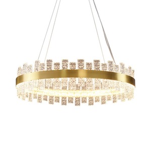 <span class=keywords><strong>2025</strong></span> mới nhất thiết kế hiện đại K9 pha lê <span class=keywords><strong>LED</strong></span> ánh sáng Trần thép không gỉ hiện đại Treo Đèn Chùm Pha Lê cho phòng ăn đám cưới - Product Image 2