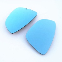 Rétroviseur bleu de voiture avec indicateur LED, vue grand angle, 5 pouces, miroir arrière, côté de voiture, pour VW coccinelle SCIROCCO