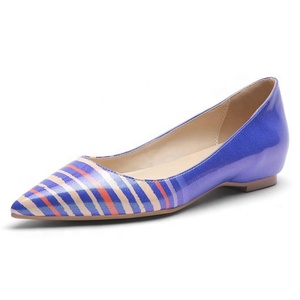 Big Size 45 <strong>Women</strong> Flat <strong>Shoes</strong> Pointy Toe Art Stripes Gradient Dress Pump <strong>Shoes</strong> Office Lady Daily Life <strong>Formal</strong> Work Dating <strong>Shoes</strong> - Product Image 3