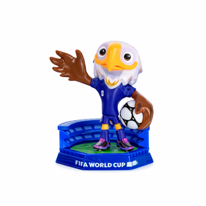 Lot de souvenirs officiels Coupe du Monde FIFA 2026, version directe usine, avec figurines Clutch, Zayu et Maple en ABS de 6 cm - Product Image 4
