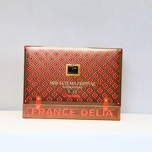 Tùy chỉnh cao cấp trung thu MOONCAKE Hộp quà tặng vật liệu tái chế đóng cửa từ 4C in ấn dày nến dán tóc giả - Product Image 2