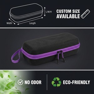 Estuche de Viaje para Insulina, Personalizado, de PU y EVA, Rígido, Aislado, Portátil, Bolsa de Almacenamiento para Suministros de Diabetes, con 3 Bolsas de Gel Refrigerante, Moderno - Product Image 4