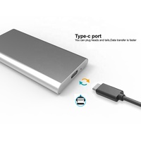 AiAude Hard Drive Ssd, Hard Disk SSD Eksternal Tipe C USB 3.1 128GB Murah