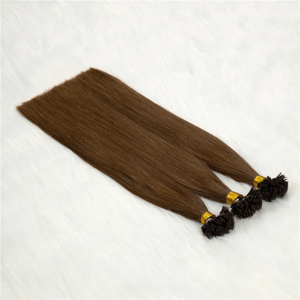 Factory Supply Cheap 100% Virgin Hair Flat Tip Hair Extensions