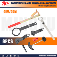 Kit de 8 outils de réparation automobile pour courroie de distribution 1.4 1.4T 1.6 EA211 pour les nouveaux modèles Jetta, Santana, Golf 7, Lavida