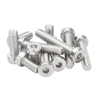 Vis de Machine à tête basse en acier inoxydable 18-8 SS SUS 304 316 316L A2 A4 70 80, vis à tête hexagonale à six pans creux DIN7984