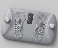 Masseur de pieds innovant à acupuncture EMS avec billes roulantes, rechargeable par USB, contrôle du temps, soulagement du stress, protection sportive efficace