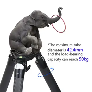Bol à bille universel 75mm 2m <span class=keywords><strong>Macro</strong></span> 4 Sections Caméras Trépied Professionnel <span class=keywords><strong>pour</strong></span> la photographie en plein air - Product Image 1