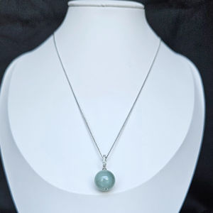 Collar de Jadeíta Paradise en Plata 925, Diseño Bohemio Multicapa, para Hombre y Mujer, Estilo Moderno, Gran Venta - Product Image 3