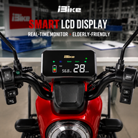 Tricycle électrique 3 places pour adultes, scooter électrique à 3 roues 60V 800W, scooter de mobilité avec éclairage LED et double suspension pour la famille
