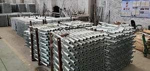 <span class=keywords><strong>Prix</strong></span> usine galvanisé HDG acier <span class=keywords><strong>Layher</strong></span> tout rond Ringlock vertical Standard métal Ringlock système d'échafaudage - Product Image 5